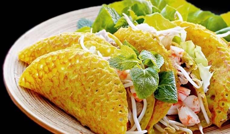 bánh xèo miền Trung bánh xèo miền Trung