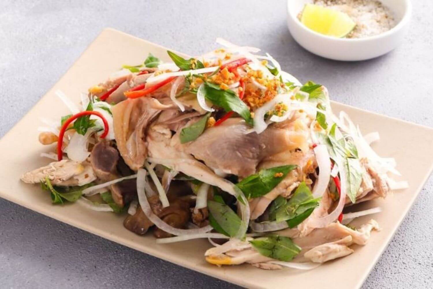Gỏi gà xé phay Gỏi gà xé phay