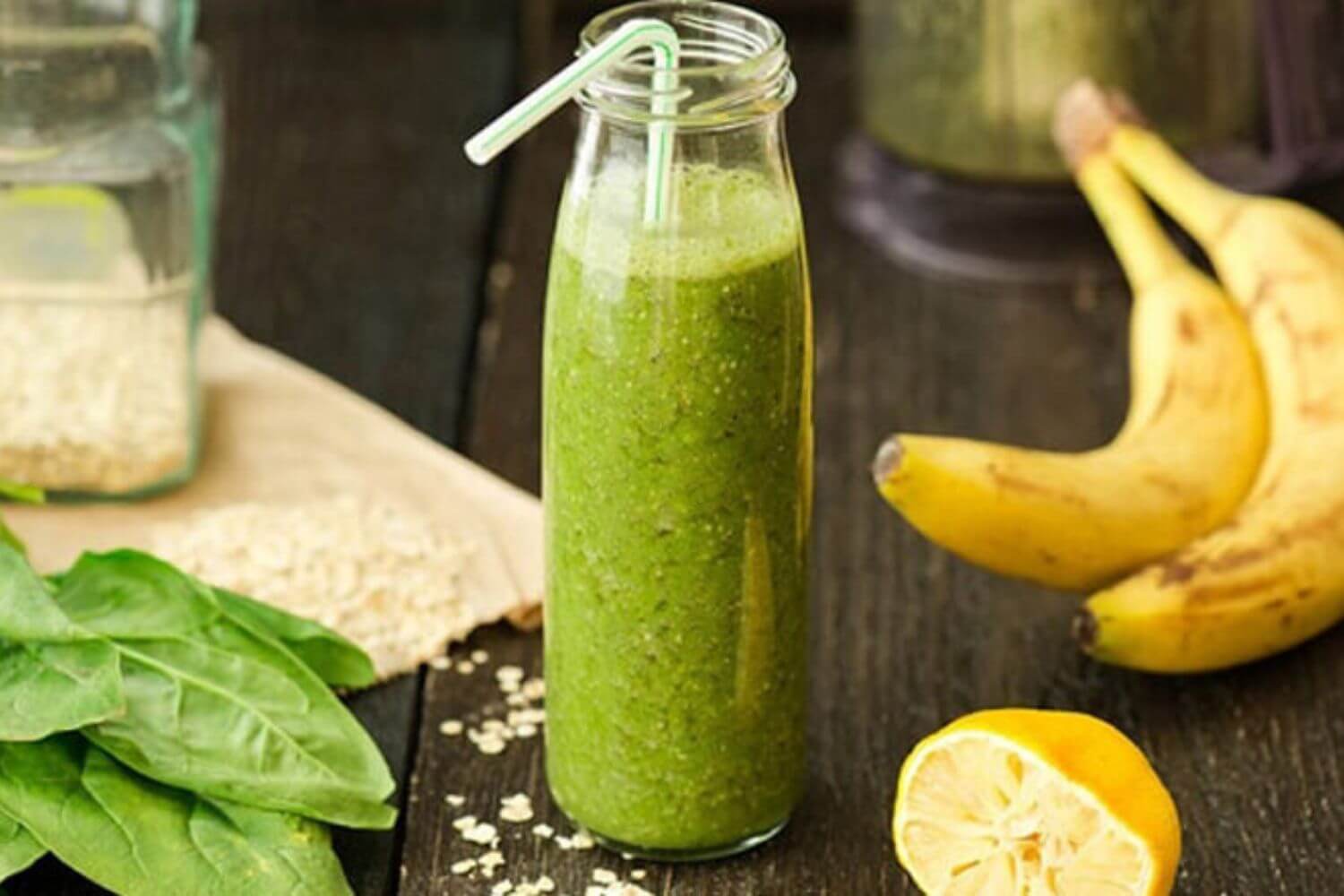 Smoothie Chuối Rau Xanh Smoothie Chuối Rau Xanh